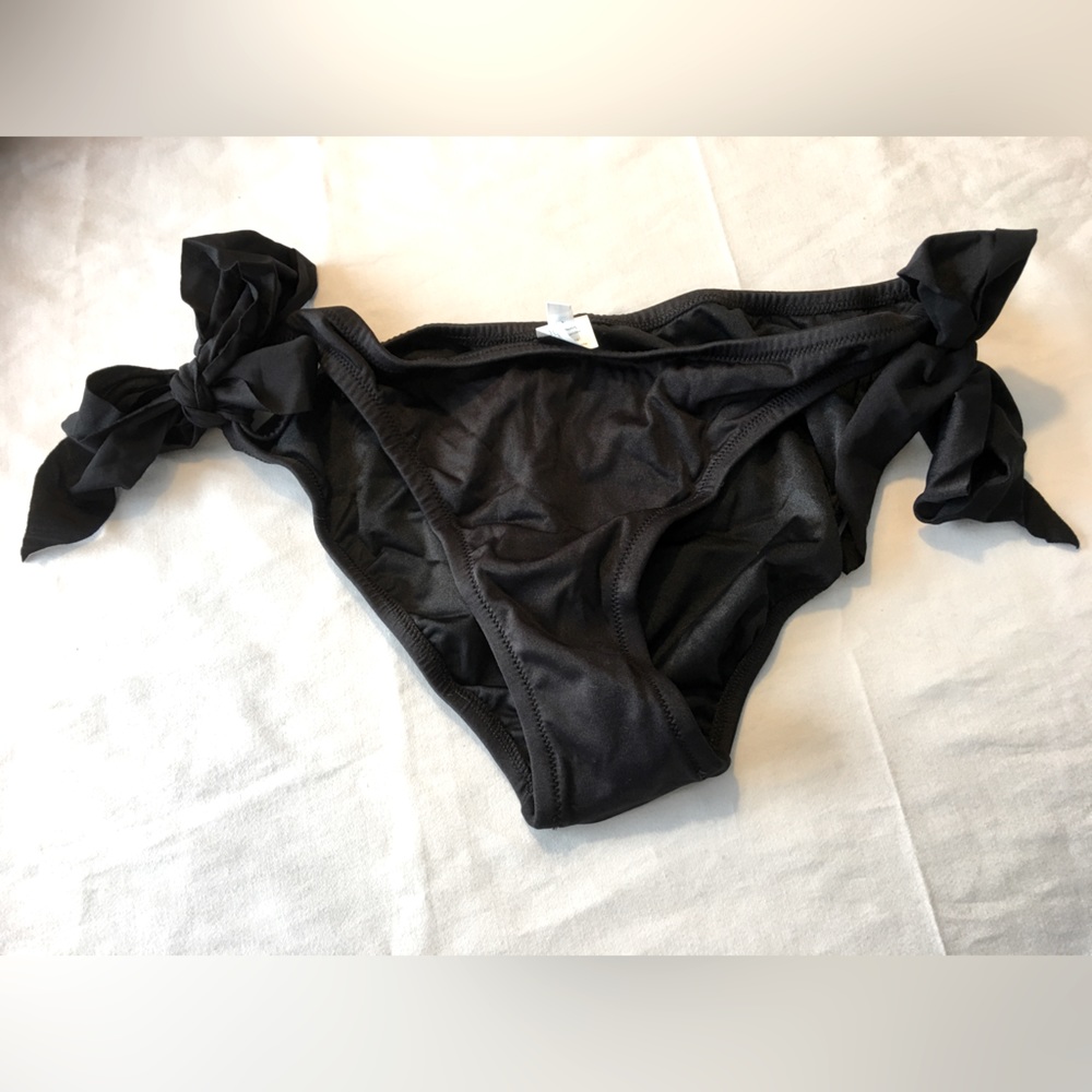 NWOT. J Crew bikini bottom with ties on side